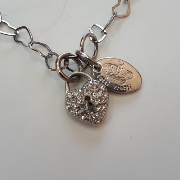 Silver heart wrap necklace - Picture 3 of 4